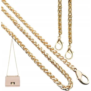 Kabelka Zlatý pásek na kabelku, řetízek, karabina Pevný, dlouhý, kovový