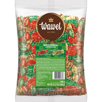 Bonbon Bonbóny Vánoční směs v čokoládě Wawel 1000 g