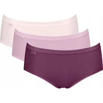 Dámské spodní prádlo 3 x Dámské kalhotky sloggi Basic+ Midi C3P velikost 42