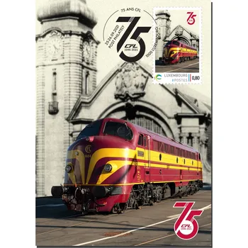 Poštovní známka (2021) CM ** - Lucembursko - Lokomotiva