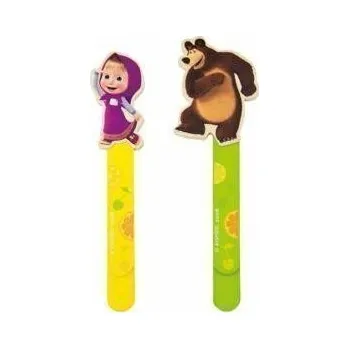 Set školních potřeb Máša a Medvěd - záložky do knížky