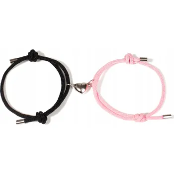 Náramek Náramek přátelství srdíčko na magnet SRDCE PRO PÁRY - 2 KUSY