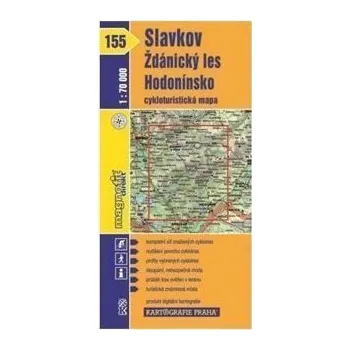 1: 70T(155)-Slavkov, Ždánický les (cyklomapa)