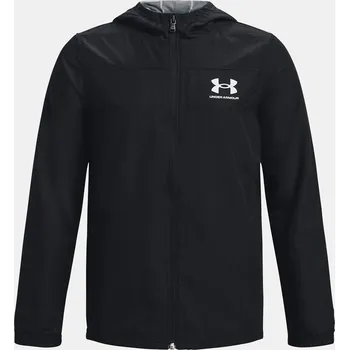 Pánská casual bunda Under Armour Bunda UA Sportstyle Windbreaker-BLK - Kluci Under Armour černá 2161635
