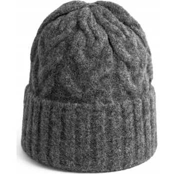 Čepice Szaleo zimní čepice beanie šedá, univerzální velikost