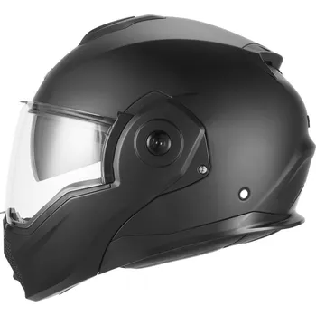 Helma na motorku Výklopná helma na motorku NOX PREMIUM Spinner matná černá
