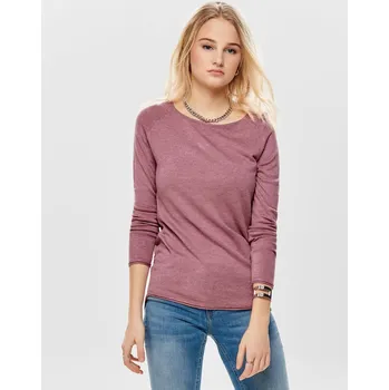 Dámské oblečení Růžový lehký basic svetr ONLY Mila - Dámské Only růžová 1318571