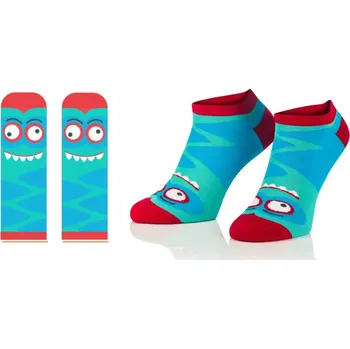 Dámské ponožky Intenso Barevné KOTNÍKOVÉ PONOŽKY Krátké Ponožky bavlněné, POLSKÝ výrobek, velikost 41-43