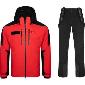 Pánský lyžařský komplet Dexen RED 3XL + Rhea BLK 4XL