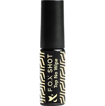 Lak na nehty FOX Top No Wipe 5 ml hybridní top