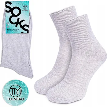 Pánské ponožky Ponožky Tulmero šedé velikosti 38-40