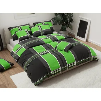 Povlečení Bavlněné povlečení FLUORESCENTO zelené