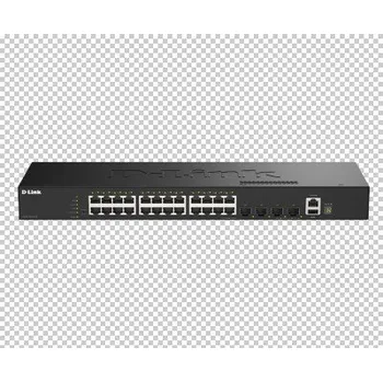 D-Link DGS-1530-28/E 24 Ports GE + 4 Ports 10G SFP+ Smart Managed Switch