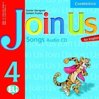Anglický jazyk Join Us for English 4 Songs Audio CD