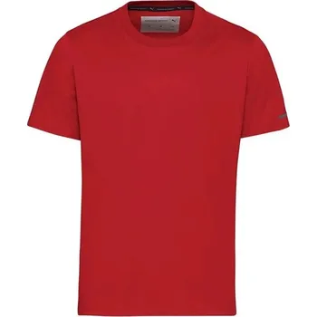 Pánské tričko Porsche Design ESSENTIAL T-SHIRT Tričko s kulatým výstřihem červená