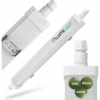 Stropní přisazené svítidlo Lumiled 30 W, voděodolné