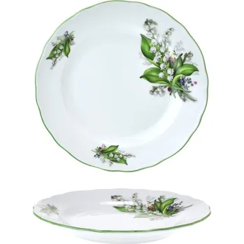 Talíř Talíř dezertní 19 cm Rokoko Konvalinky (Sada 6ti kusů)