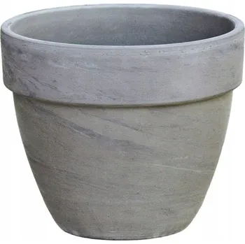 Květináč Květináč s vláknitou hlínou oranžový Cermax 21 cm x 21 x 18 cm