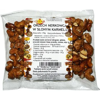 Sušená potravina KEŠU OŘECHY v karamelu 150g