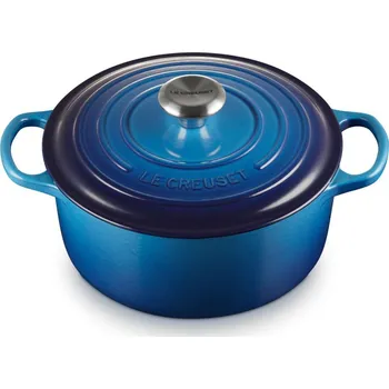 Hrnec Kastrol SIGNATURE 24 cm, 4,2 l, AZURE, litina, Le Creuset