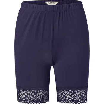 663139 - Tchibo - Cyklistické šortky s krajkovým lemem - pro ženy - vel. XL 48/50 - barva: modrá