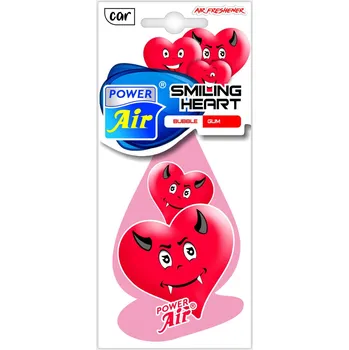 Vůně do auta POWER Air Smiling Heart Mix 1 ks KO SHB-50