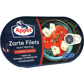 Appel Sleďové filety v krému s pepřem 200 g