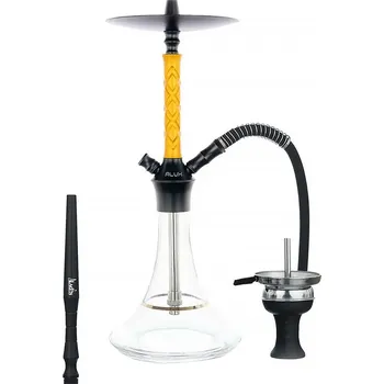 Čistič dýmky Vodní dýmka 54 cm, Aladin Alux M3.1 zlatá