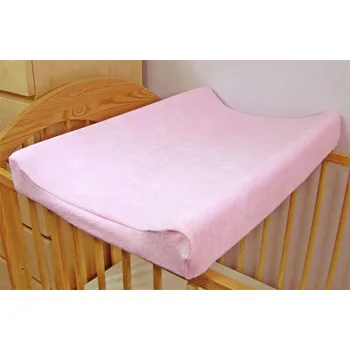Přebalovací podložka Baby Nellys Jersey potah na přebalovací podložku, 60cm x 80cm - růžový (barva: Růžová, 60cm x 80cm, Baby Nellys)