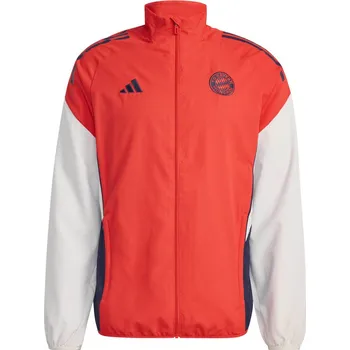 Adidas Bunda BAYERN MNICHOV Presentation red velikost: XXL