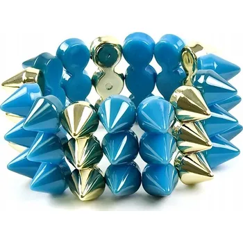 Náramek Široký Náramek Hroty Modrý