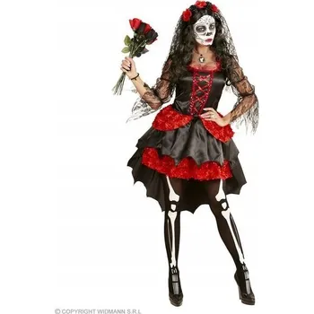 Karnevalový kostým Kostým nevěsta LOS muertos halloween S