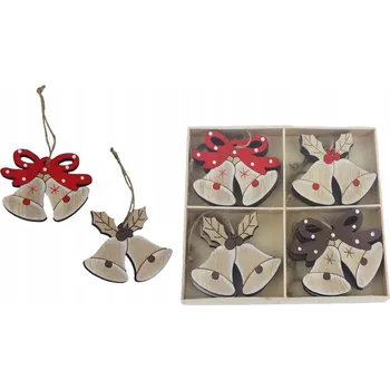 Obraz Dřevěný závěsný zvonek, 8 ks D6343