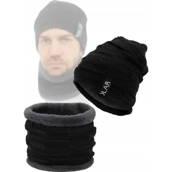 Čepice Polar Fashion sada: čepice a nákrčník (rolák), velikost L/XL, šedá
