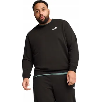 Pánská mikina Pánská mikina Puma 68256401 ESS SMALL NO. 1 LOGO CREW TR Černá XL