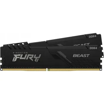 Operační paměť Paměť RAM Kingston FURY Beast DDR4 64GB (2 x 32GB) 3600 CL18 Černá