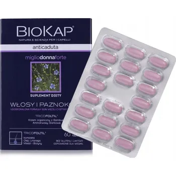 Doplněk stravy Lab Pharma BioKap Miglio Femme Forte křemík tablety 60 ks