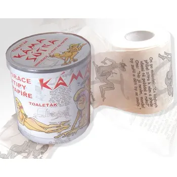 Toaletní papíry Toaletní papír s potiskem - Kamasutra