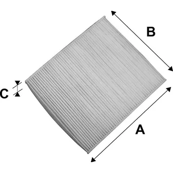 Ventilátor topení a klimatizace Filtr, vzduch v interiéru VALEO 698866