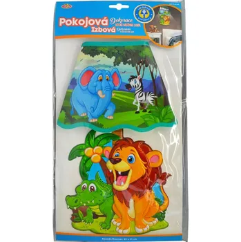 Hračka pro nejmenší Dětská nástěnná 3D lampa Safari