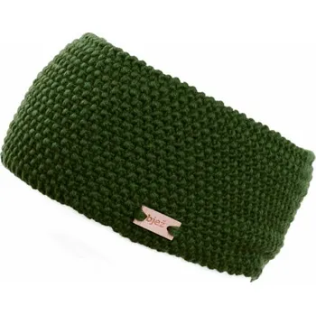 Sportovní čelenka Čelenka BJEŽ Merino pletená podšitá Barva: Green