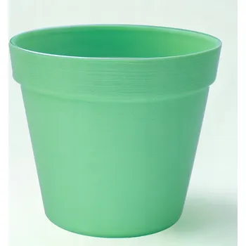 Květináč Plast Květináč Admit zelený 16 cm x 16 x 14 cm