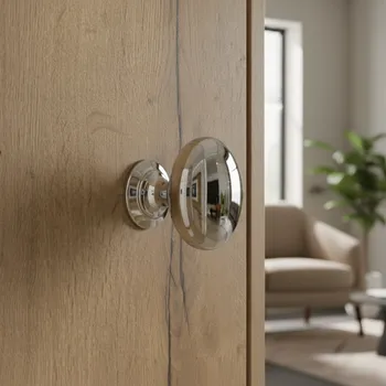 Nábytkové kování Interex design Úchytka knopka CAMORA / Lesklý chrom