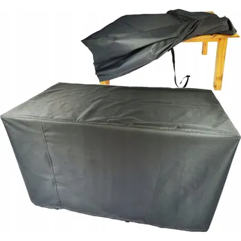 Obraz OBAL NA ZAHRADNÍ NÁBYTEK STŮL 150x90x75 ŠEDÝ