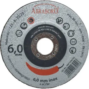 Brusný kotouč Brusný kotouč na nerez průměr: 115x6x22