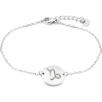 Náramek biju Náramek z chirurgické oceli s pevným přívěskem, znamení Kozoroh 2001960-11