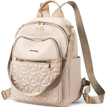 Alessio Dámský BATOH Prostorný městský školní batoh prošívaný