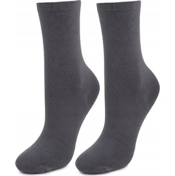 Dámské ponožky Dámské bavlněné Ponožky MARILYN FORTE vel. velikost 36/40 šedé ANTRACIT
