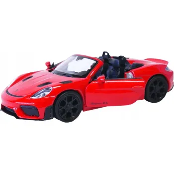 autíčko Model kovový Porsche 718 Spyder RS Convertible 1:34 -39 Welly Nex červený