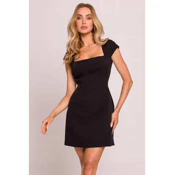 Dámské šaty ŠATY letní svatební SVATEBNÍ HOSTINA s hlubokým výstřihem, černé, velikost 42 XL